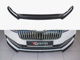 MAXTON DESIGN FRONT SPLITTER V.1 SKODA SUPERB MK3 FACELIFT — photo 1