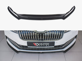 MAXTON DESIGN FRONT SPLITTER V.1 SKODA SUPERB MK3 FACELIFT — photo 1