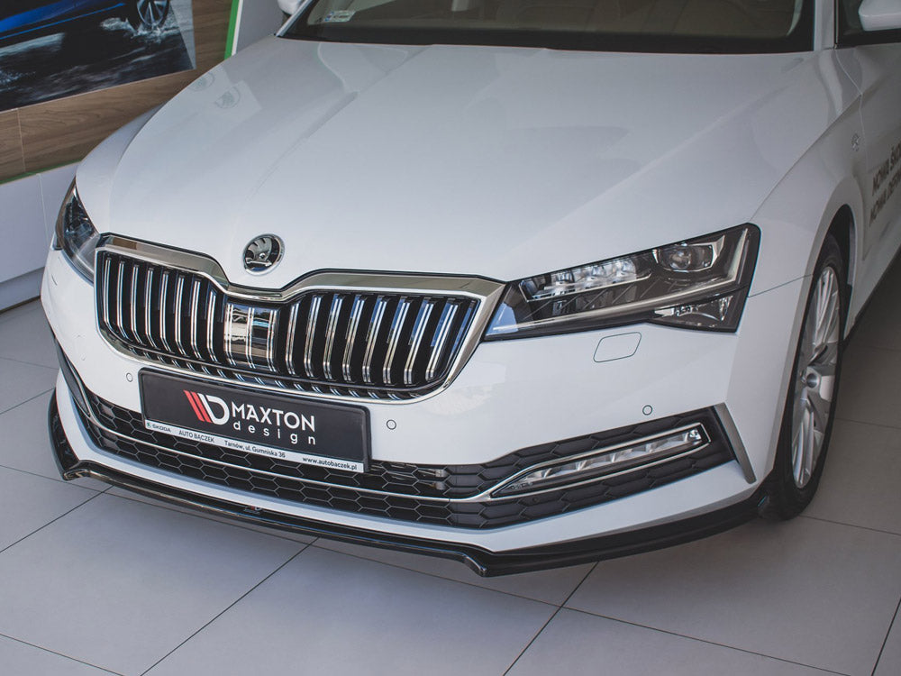 MAXTON DESIGN FRONT SPLITTER V.1 SKODA SUPERB MK3 FACELIFT — photo 2