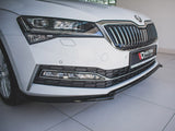 MAXTON DESIGN FRONT SPLITTER V.1 SKODA SUPERB MK3 FACELIFT — photo 3