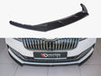 MAXTON DESIGN FRONT SPLITTER V.2 SKODA SUPERB MK3 FACELIFT — photo 1