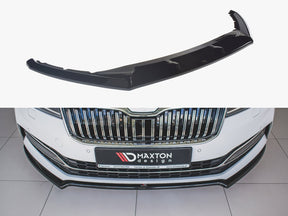 MAXTON DESIGN FRONT SPLITTER V.2 SKODA SUPERB MK3 FACELIFT — photo 1