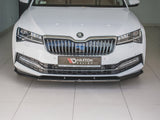MAXTON DESIGN FRONT SPLITTER V.2 SKODA SUPERB MK3 FACELIFT — photo 3