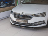 MAXTON DESIGN FRONT SPLITTER V.2 SKODA SUPERB MK3 FACELIFT — photo 4