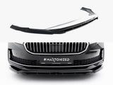 MAXTON DESIGN FRONT SPLITTER V.1 SKODA SUPERB MK4 — photo 1