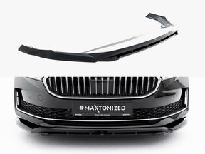 MAXTON DESIGN FRONT SPLITTER V.1 SKODA SUPERB MK4 — photo 1