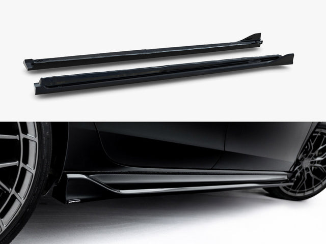 MAXTON DESIGN SIDE SKIRTS DIFFUSERS V.2 SKODA SUPERB SPORTLINE MK4 — photo 1