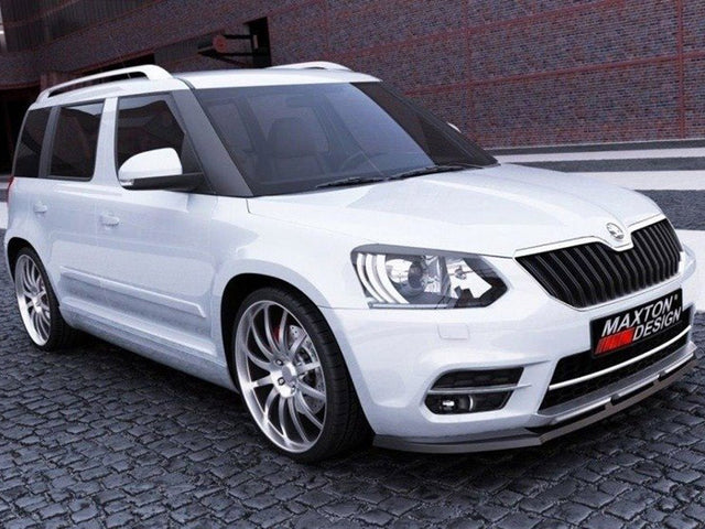 MAXTON DESIGN FRONT SPLITTER SKODA YETI CITY FACELIFT — photo 1