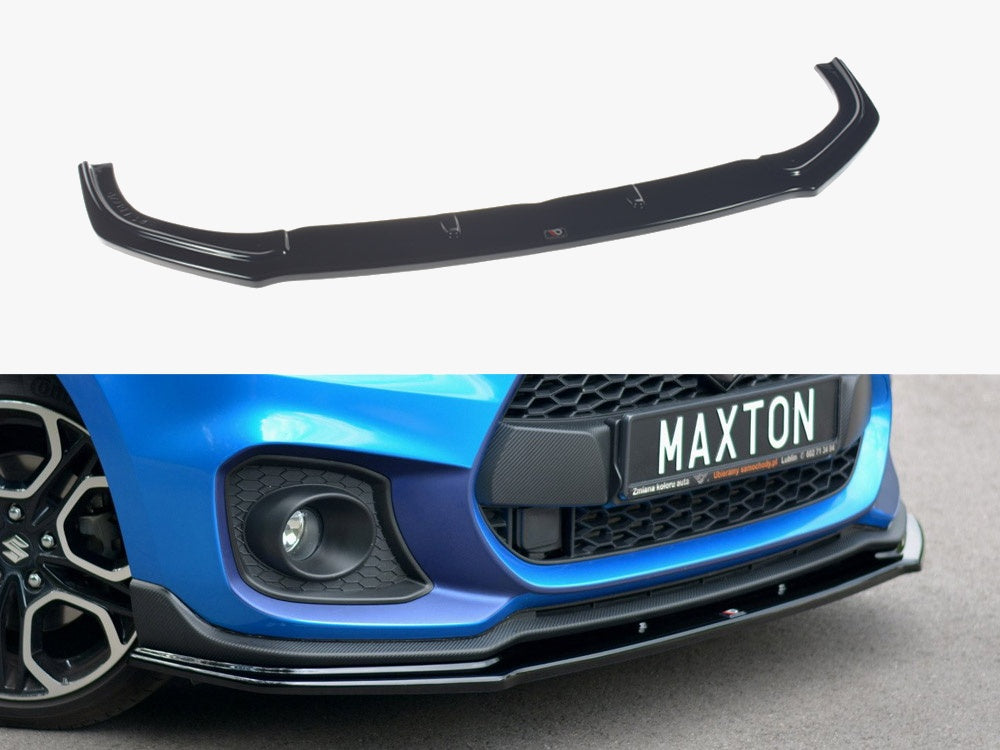 MAXTON DESIGN FRONT SPLITTER V.1 SUZUKI SWIFT 6 SPORT — photo 1