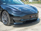 MAXTON DESIGN FRONT SPLITTER TESLA MODEL 3 — photo 3