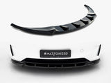 MAXTON DESIGN FRONT SPLITTER V.2 TESLA MODEL 3 PERFORMANCE MK1 FACELIFT — photo 1