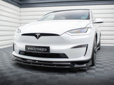 MAXTON DESIGN FRONT SPLITTER V1 TESLA MODEL X MK1 FACELIFT — photo 2