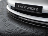 MAXTON DESIGN FRONT SPLITTER V1 TESLA MODEL X MK1 FACELIFT — photo 4