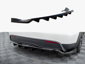 MAXTON DESIGN REAR SPLITTER V1 TESLA MODEL X MK1 FACELIFT — photo 1