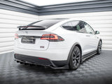 MAXTON DESIGN REAR SPLITTER V1 TESLA MODEL X MK1 FACELIFT — photo 3