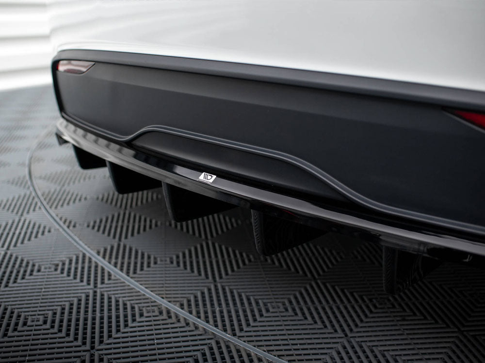 MAXTON DESIGN REAR SPLITTER V1 TESLA MODEL X MK1 FACELIFT — photo 5
