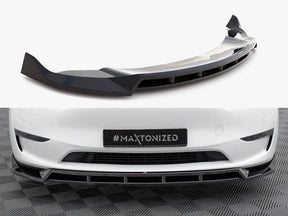 MAXTON DESIGN FRONT SPLITTER V.2 TESLA MODEL Y — photo 1