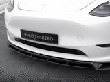 MAXTON DESIGN FRONT SPLITTER V.2 TESLA MODEL Y — photo 4