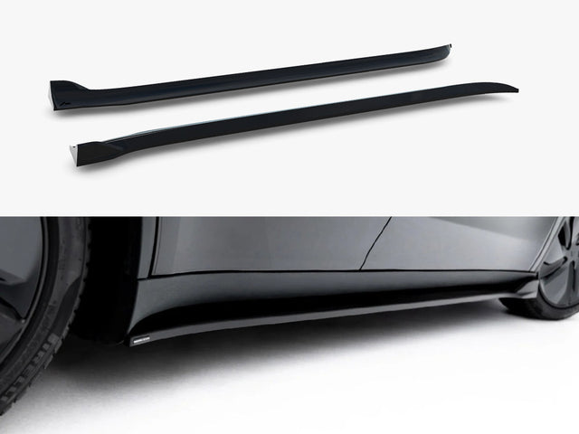 MAXTON DESIGN SIDE SKIRT DIFFUSERS TESLA MODEL Y PREMIUM MK1 FACELIFT — photo 1