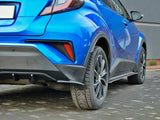 MAXTON DESIGN REAR SIDE SPLITTERS TOYOTA C-HR MK1 — photo 1