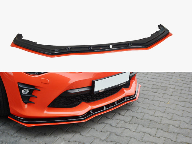 MAXTON DESIGN FRONT SPLITTER V4 TOYOTA GT86 FACELIFT — photo 1