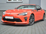 MAXTON DESIGN FRONT SPLITTER V4 TOYOTA GT86 FACELIFT — photo 2