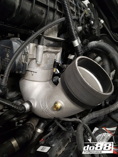 BMW F8X M2C M3 M4 Intercooler J-pipe, Intercooler-Throttle body