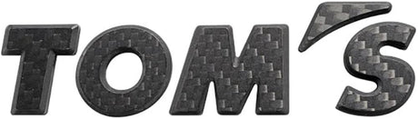 Toms Emblem Matt Carbon – 08233-TS005 – supplier image