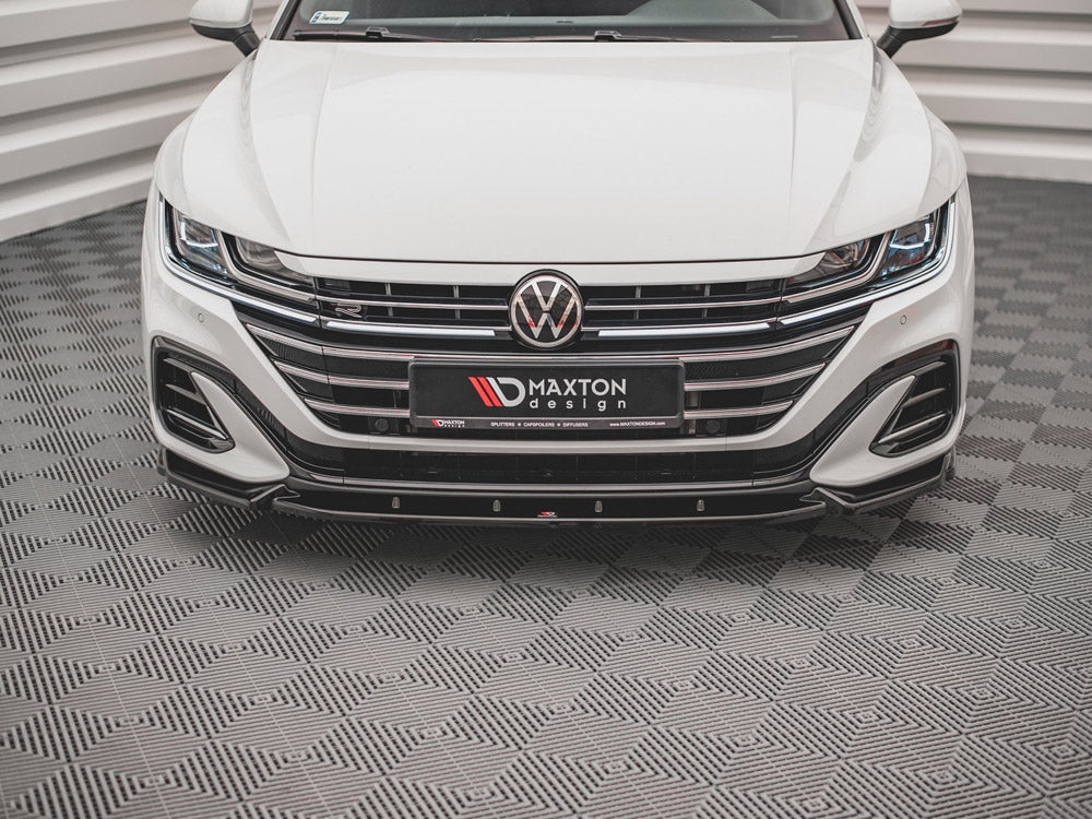 MAXTON DESIGN FRONT SPLITTER V.1 VOLKSWAGEN ARTEON R-LINE MK1 FACELIFT — photo 3
