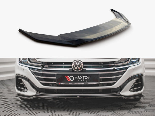 MAXTON DESIGN FRONT SPLITTER V.3 VOLKSWAGEN ARTEON R-LINE MK1 FACELIFT — photo 1