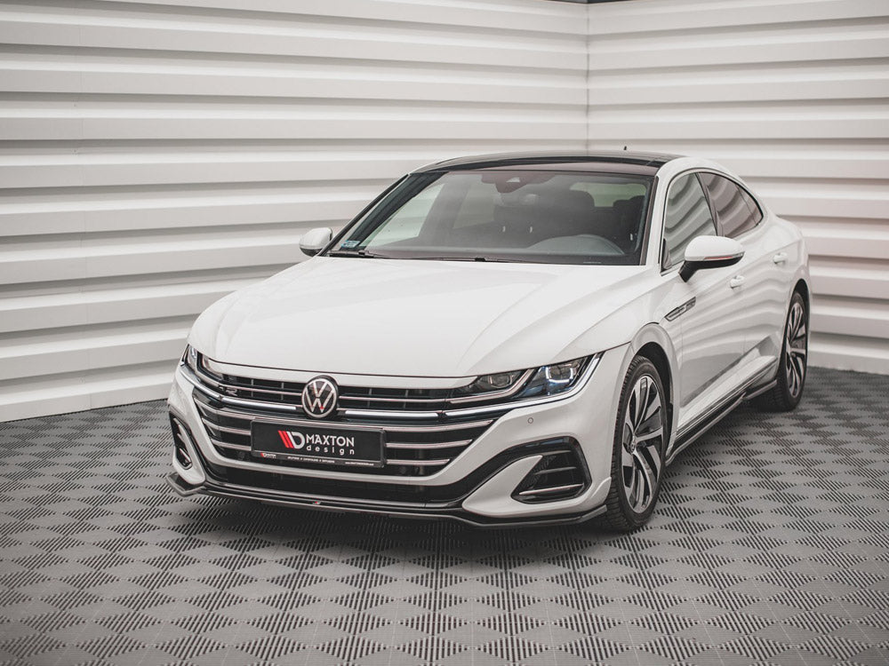 MAXTON DESIGN FRONT SPLITTER V.3 VOLKSWAGEN ARTEON R-LINE MK1 FACELIFT — photo 2