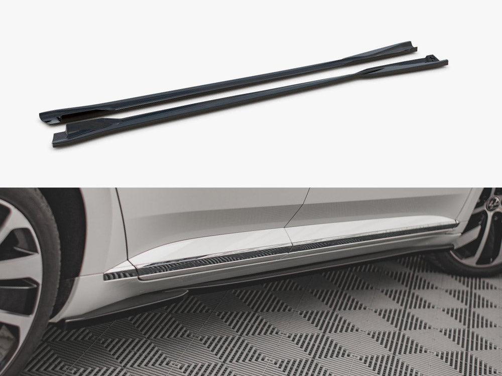 MAXTON DESIGN SIDE SKIRT DIFFUSERS VOLKSWAGEN ARTEON R / R-LINE MK1 FACELIFT — photo 1