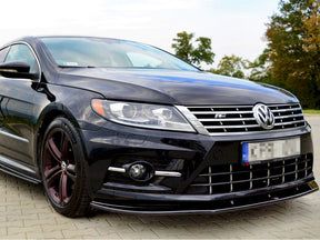 MAXTON DESIGN FRONT SPLITTER VOLKSWAGEN CC R-LINE (2012-2017) — photo 1