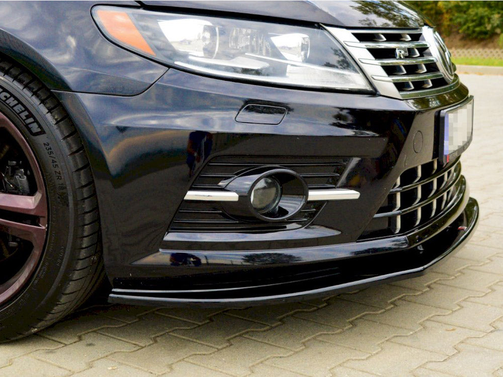 MAXTON DESIGN FRONT SPLITTER VOLKSWAGEN CC R-LINE (2012-2017) — photo 2