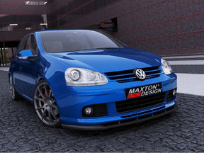 MAXTON DESIGN FRONT SPLITTER VW GOLF MK5 VOTEX — photo 1