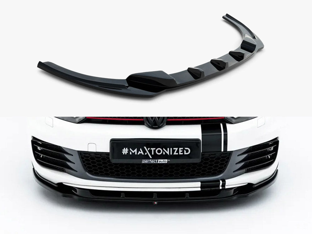 Maxton Design VW Golf Mk6 GTI Front Lip 2008-2012 — photo 1