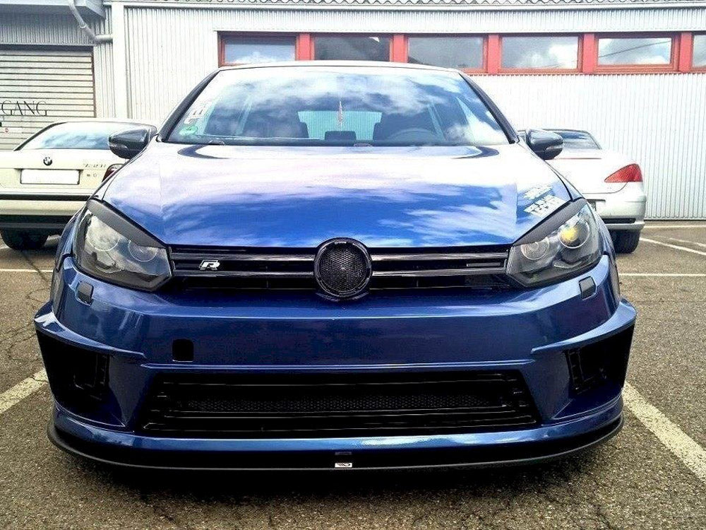 MAXTON DESIGN FRONT SPLITTER VW GOLF MK6 R400 BUMPER — photo 1