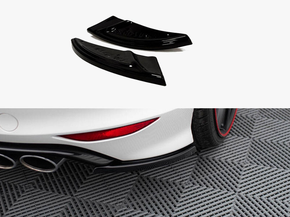 MAXTON DESIGN REAR SIDE SPLITTERS V.1 VW GOLF R / R-LINE MK7 — photo 1