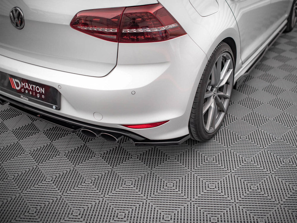 MAXTON DESIGN REAR SIDE SPLITTERS V.3 VOLKSWAGEN GOLF R MK7 — photo 3
