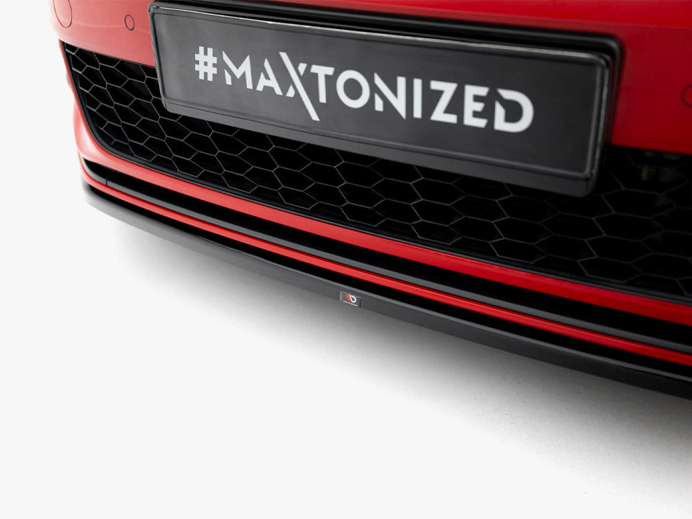 MAXTON DESIGN FRONT SPLITTER V.4 VOLKSWAGEN GOLF GTI MK7 FACELIFT — photo 4