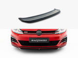 MAXTON DESIGN FRONT SPLITTER V.5 VOLKSWAGEN GOLF GTI MK7 FACELIFT — photo 1