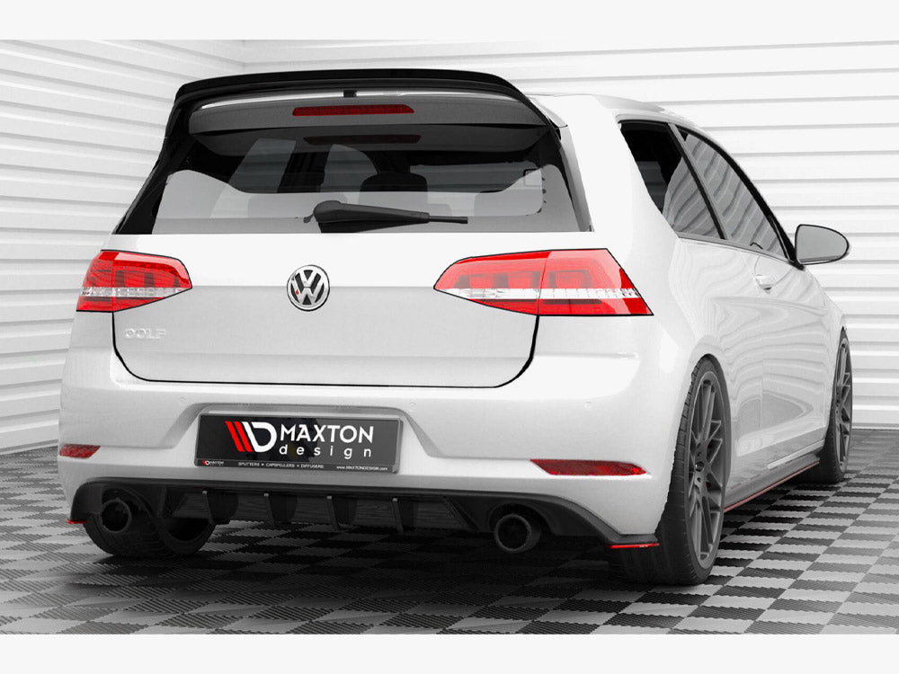 MAXTON DESIGN REAR SIDE SPLITTERS V.2 VOLKSWAGEN GOLF GTI MK7 FACELIFT — photo 2