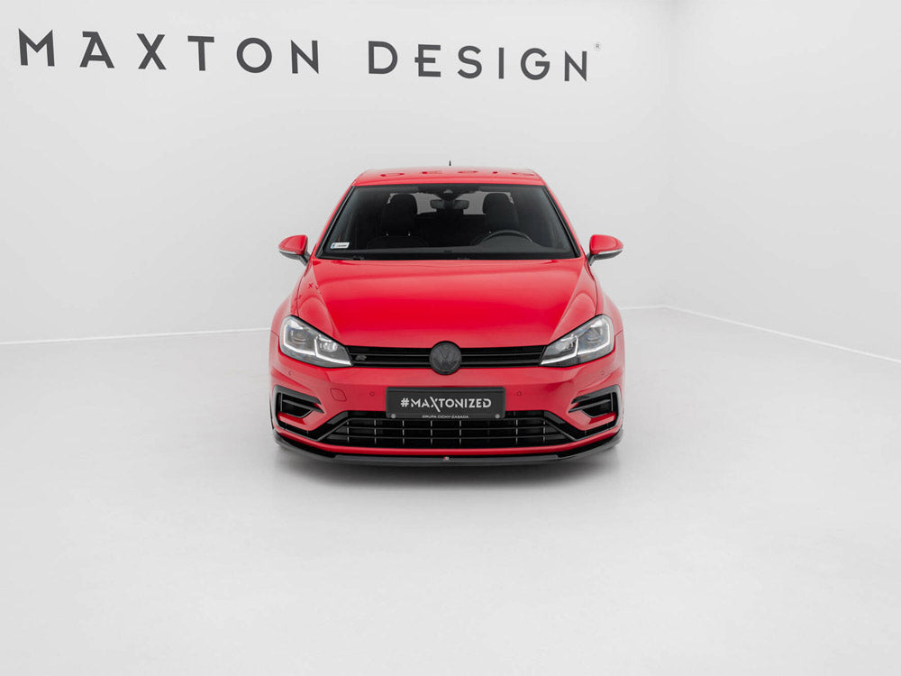 MAXTON DESIGN FRONT SPLITTER V.6 VW GOLF 7 R / R-LINE FACELIFT — photo 3