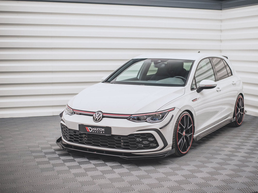 MAXTON DESIGN FRONT BUMPER CANARDS VOLKSWAGEN GOLF 8 GTI / R-LINE — photo 2