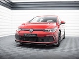 MAXTON DESIGN FRONT SPLITTER V.2 + FLAPS VOLKSWAGEN GOLF 8 GTI / R-LINE — photo 2