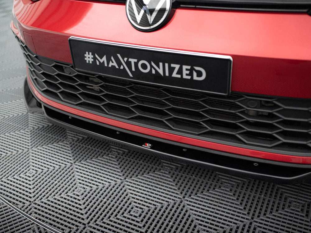 MAXTON DESIGN FRONT SPLITTER V.2 + FLAPS VOLKSWAGEN GOLF 8 GTI / R-LINE — photo 4