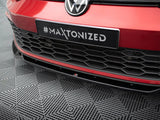 MAXTON DESIGN FRONT SPLITTER V.2 + FLAPS VOLKSWAGEN GOLF 8 GTI / R-LINE — photo 4