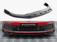MAXTON DESIGN  FRONT SPLITTER V.3 + FLAPS VOLKSWAGEN GOLF 8 GTI / R-LINE — photo 1