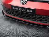 MAXTON DESIGN  FRONT SPLITTER V.3 + FLAPS VOLKSWAGEN GOLF 8 GTI / R-LINE — photo 4