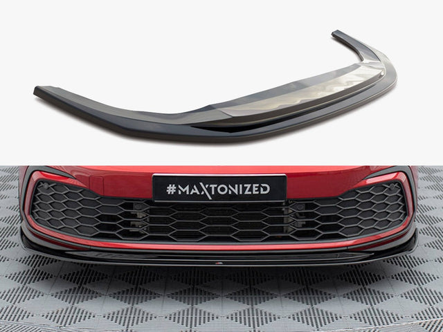 MAXTON DESIGN FRONT SPLITTER V.5 VOLKSWAGEN GOLF 8 GTI / R-LINE — photo 1